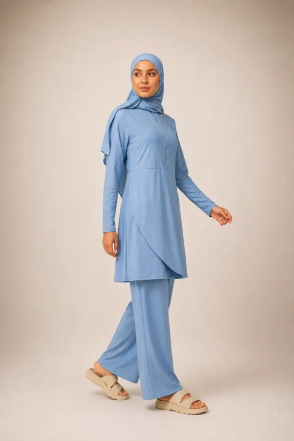 Burkini Bleu Ciel femme Ridae