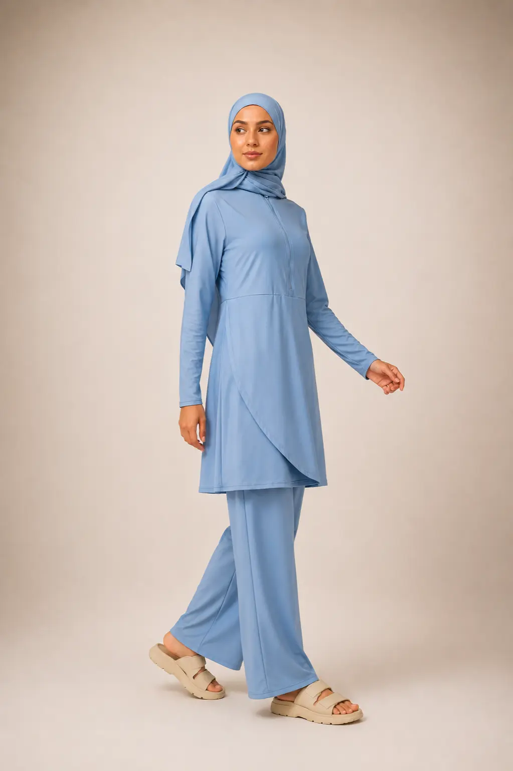 Burkini Bleu Ciel femme Ridae